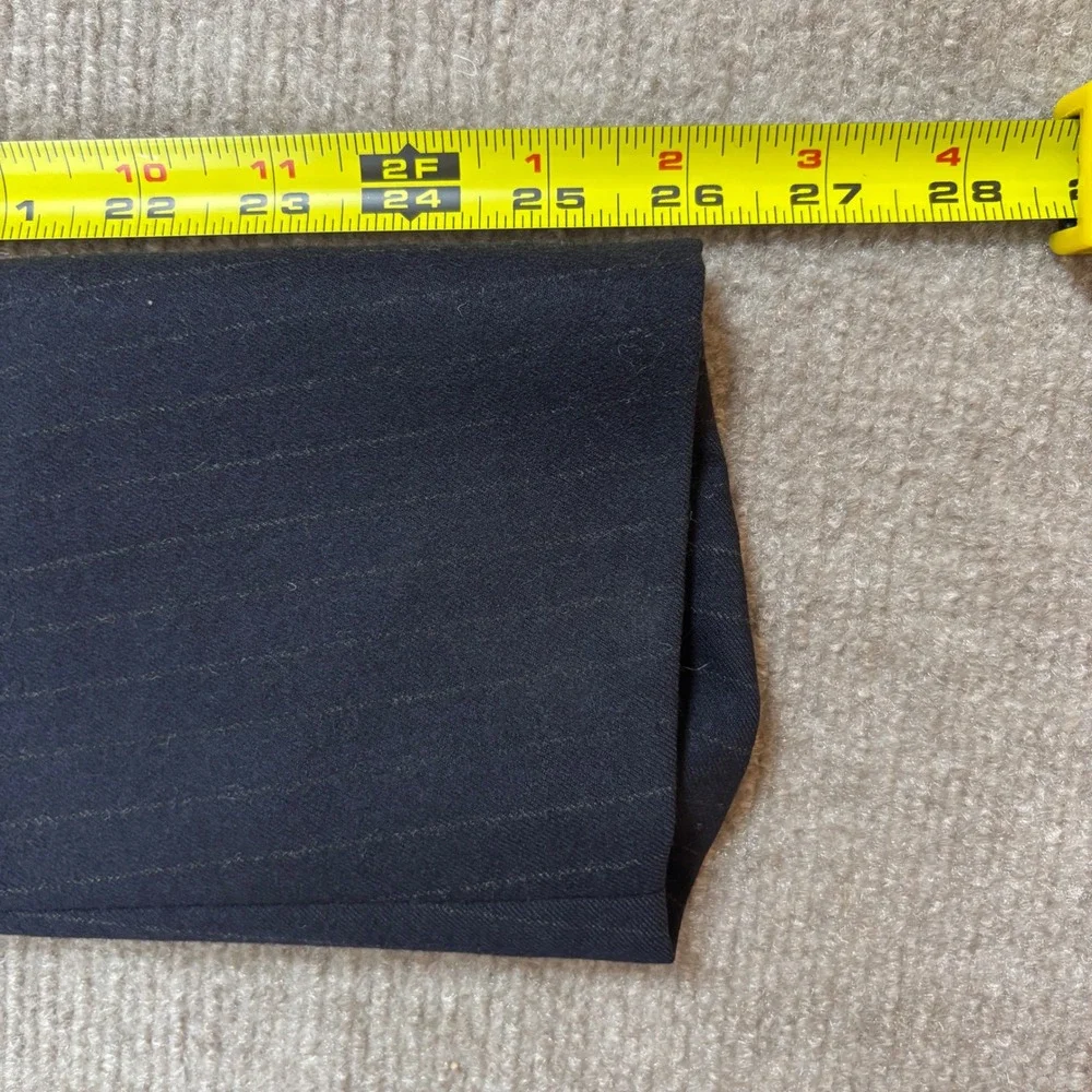 Burberrys Navy Pinstriped Wool Cashmere Blazer Men's Size EU 52R‎ / US 42R
